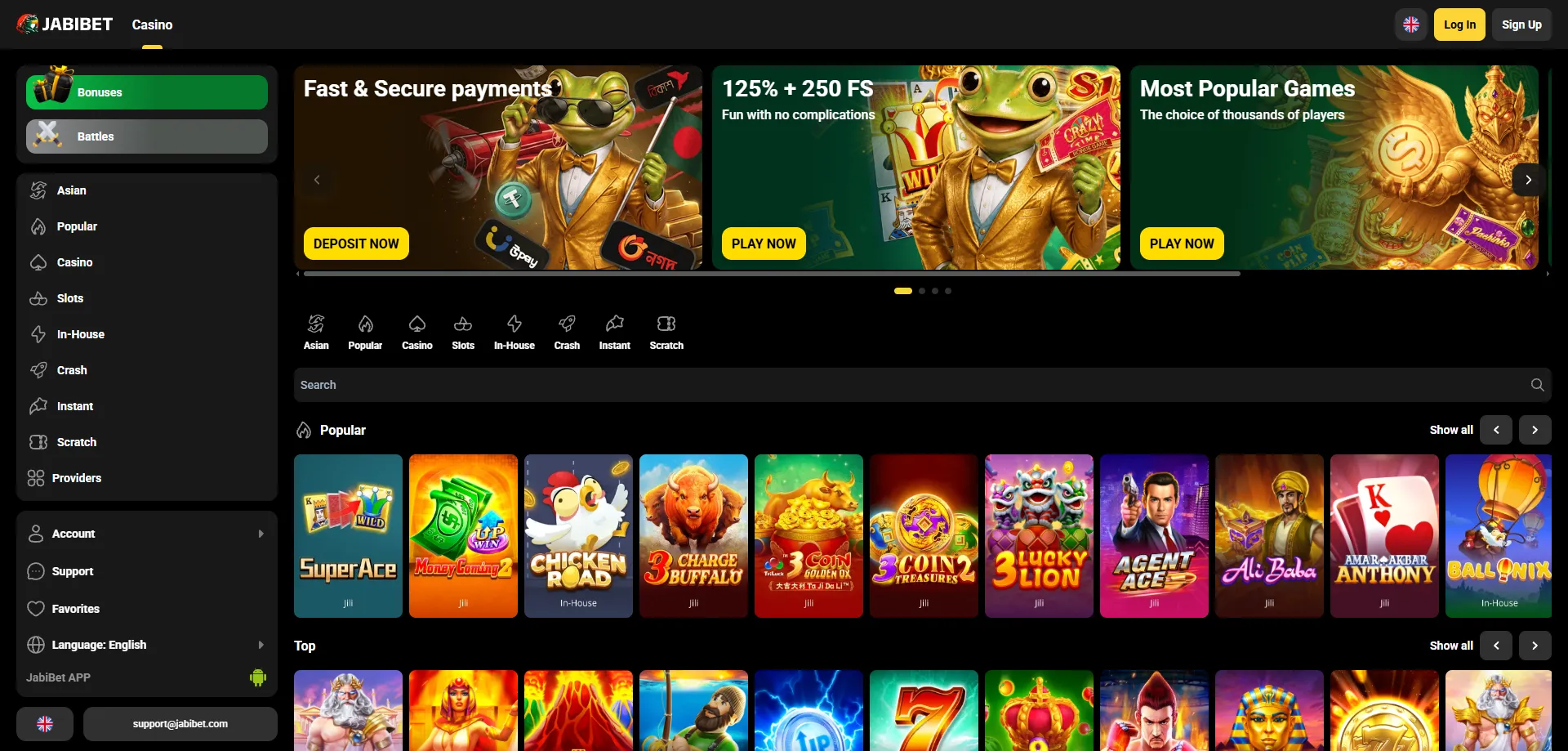 Jabibet Casino deposit and withdrawal methods — Nagad Rocket Mobile Pay