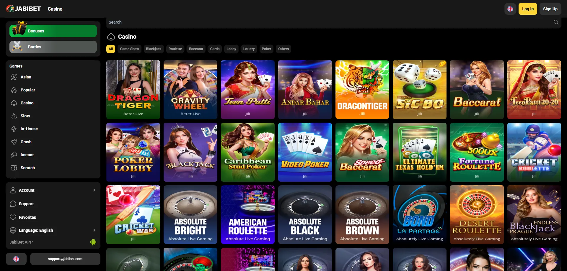 Jabibet mobile casino app for Android and iOS Bangladesh players